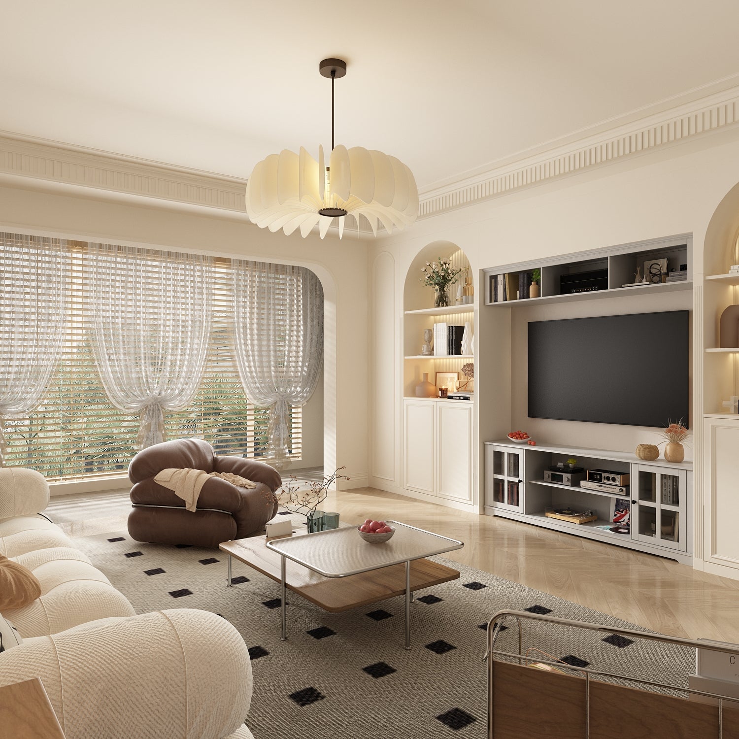 TV Bench Large Entertainment Center