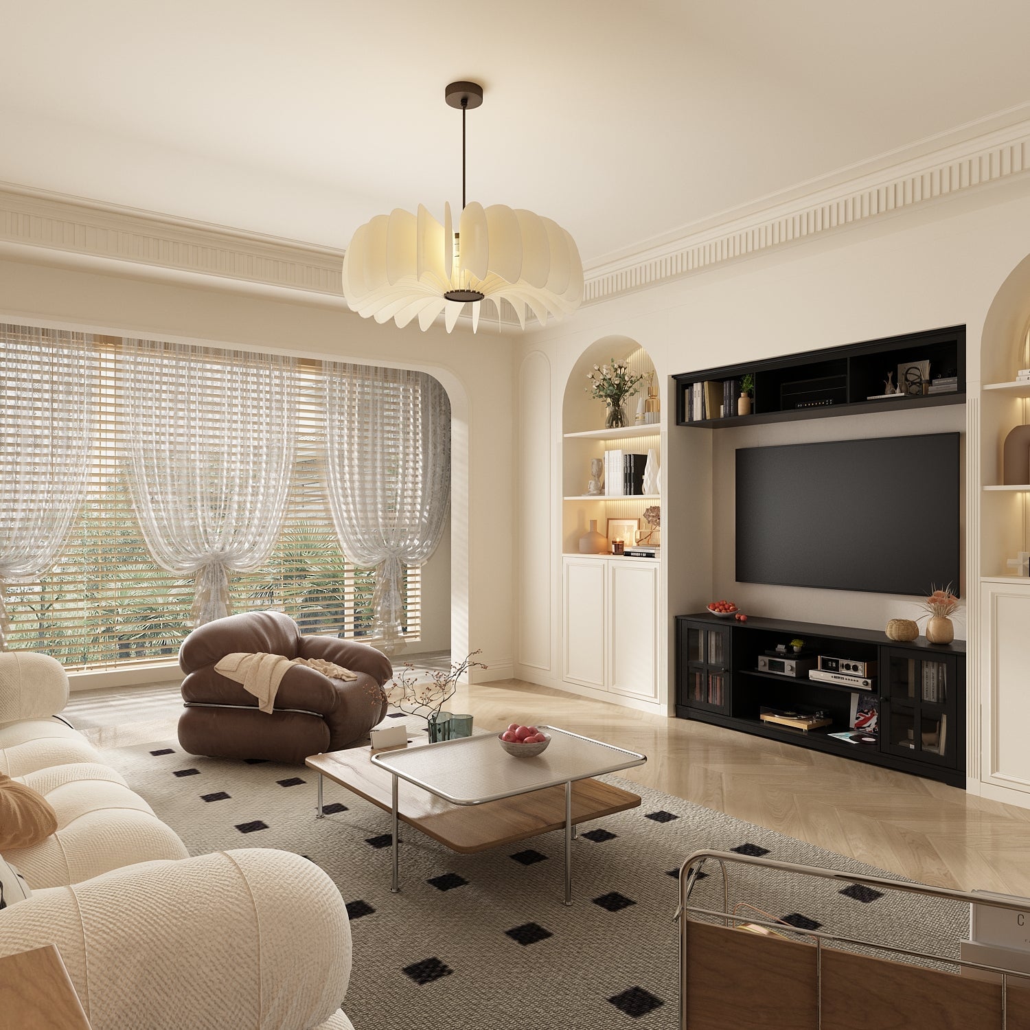 TV Bench Large Entertainment Center