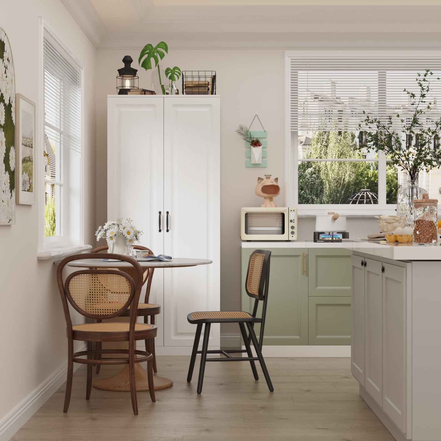 72.2'' Kitchen Pantry