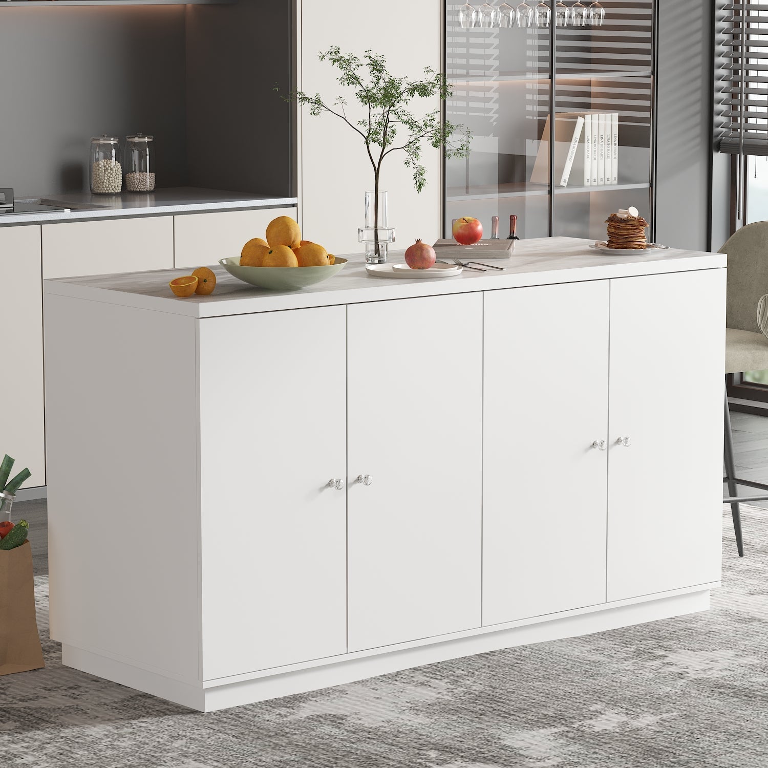 Double Side Kitchen Island