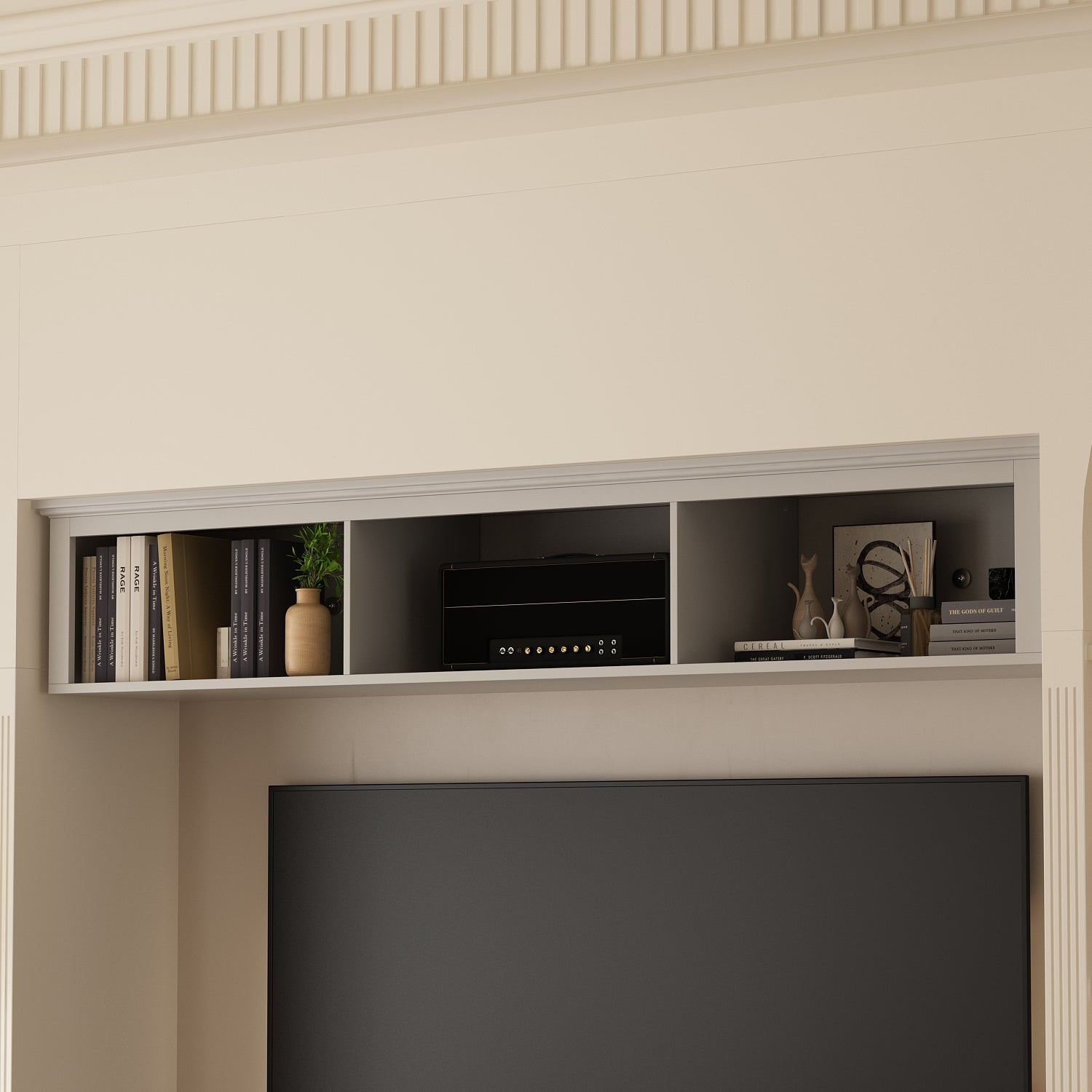 TV Bench Large Entertainment Center