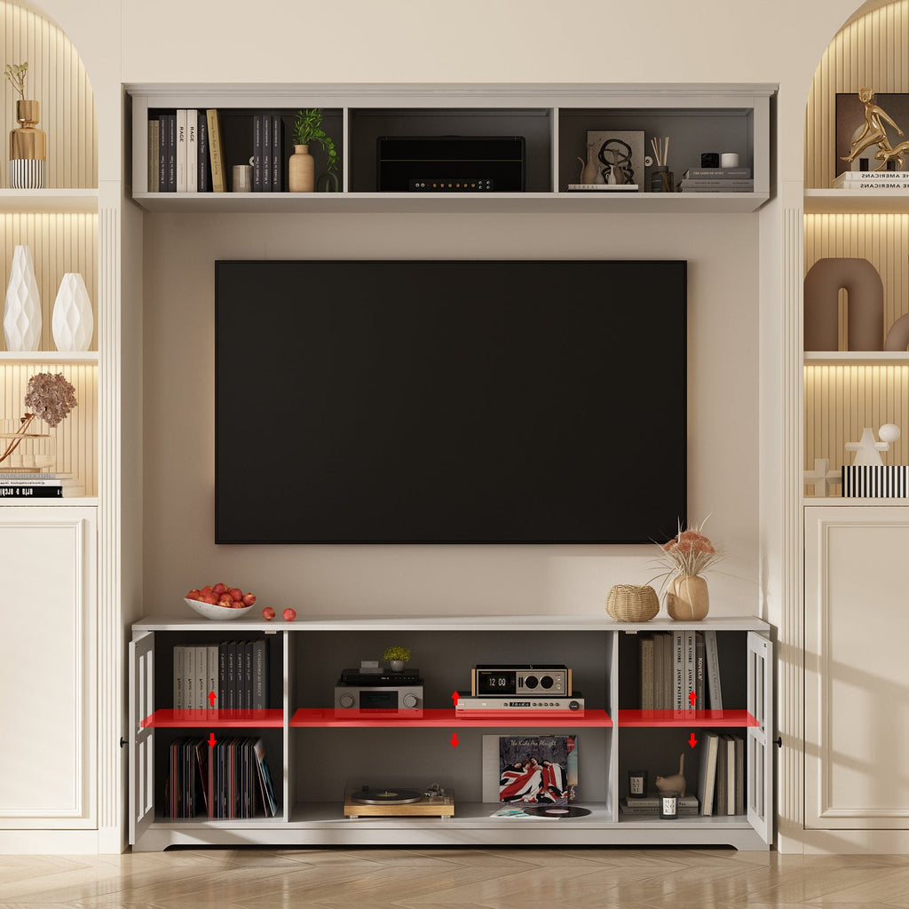 TV Bench Large Entertainment Center