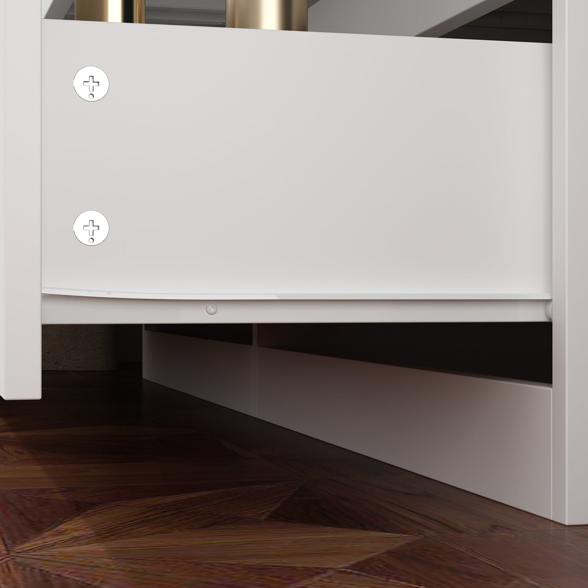 Convertible Vanity Table With 9 Drawers