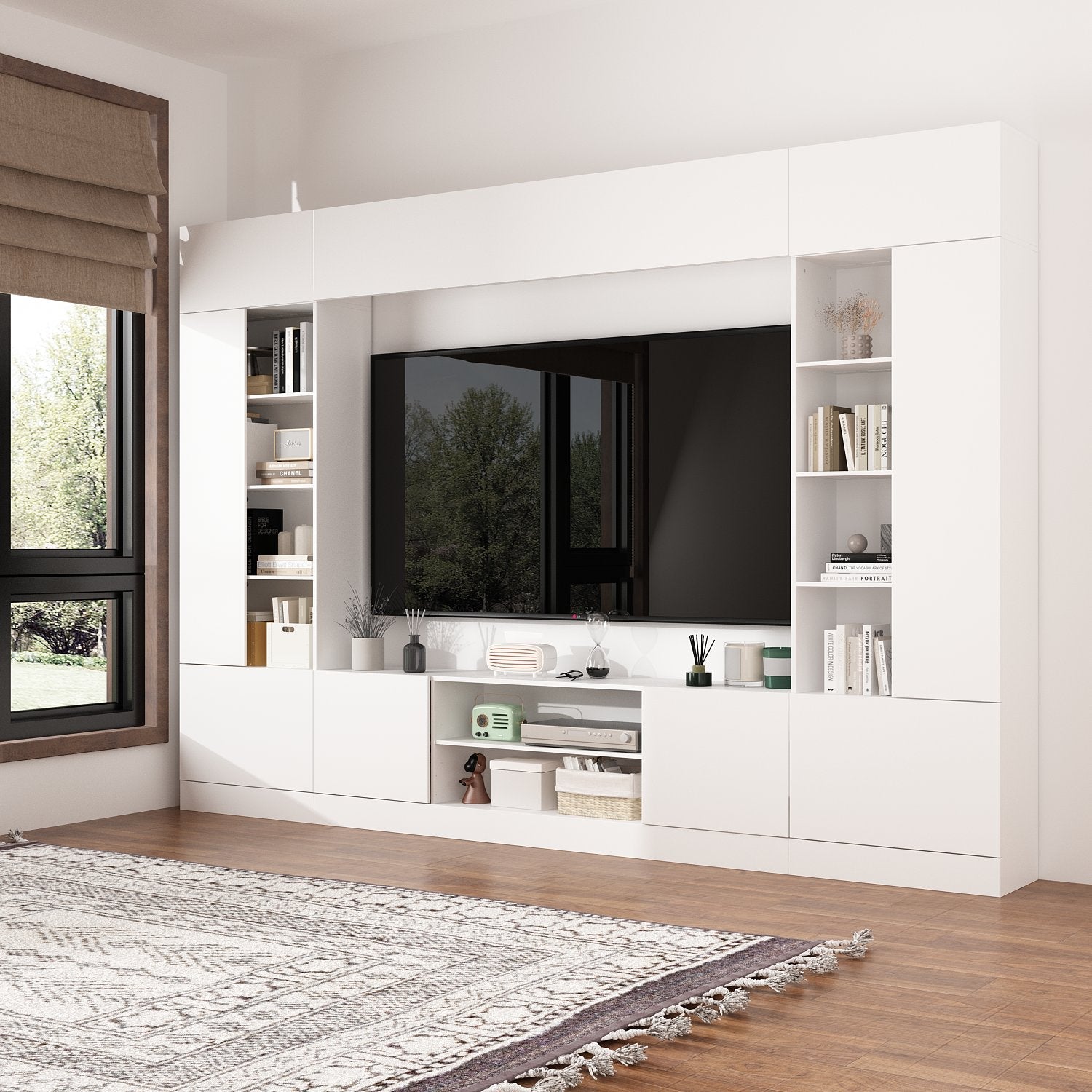 Media Center With Strong Storage