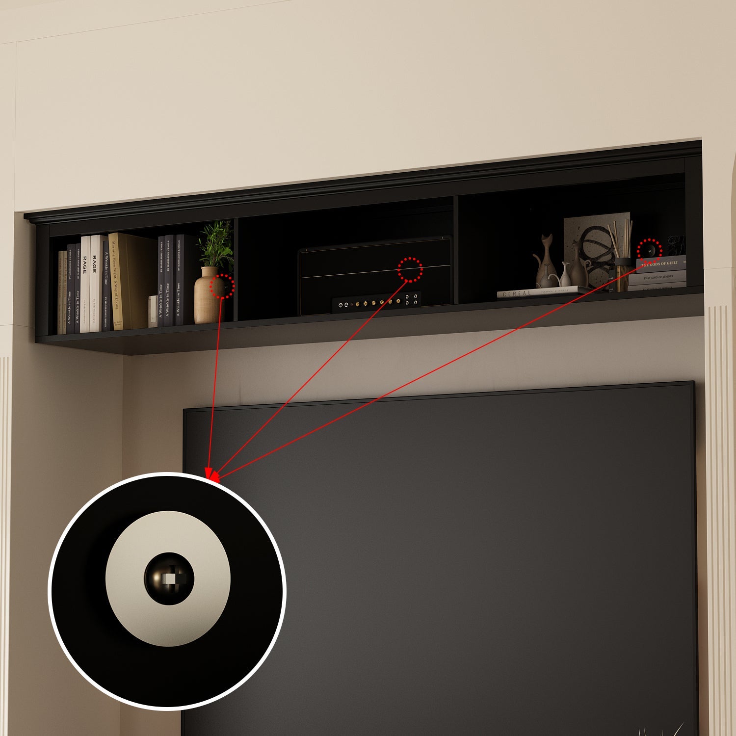 TV Bench Large Entertainment Center