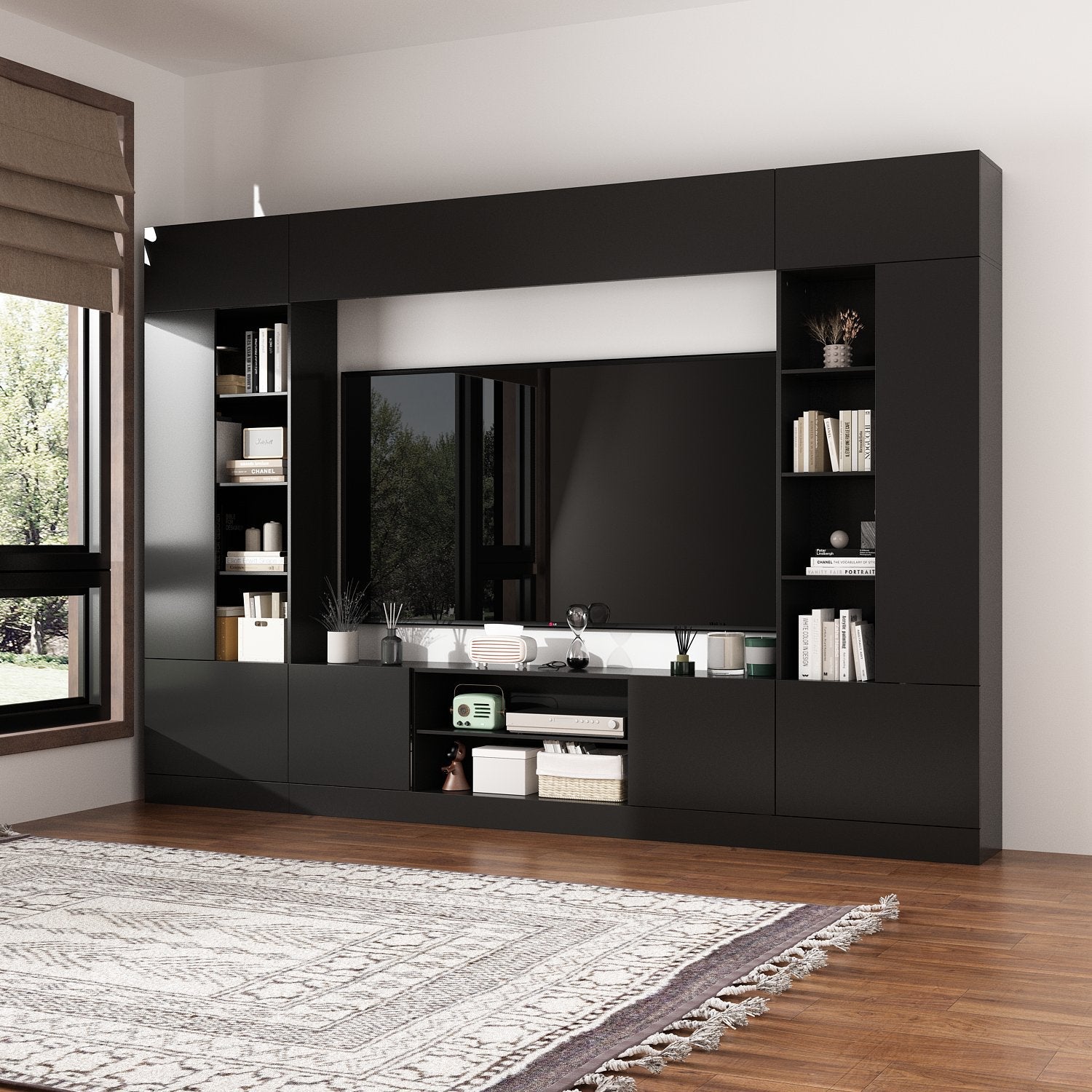 Media Center With Strong Storage