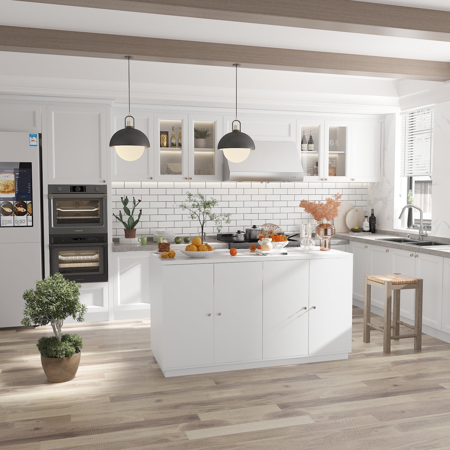 Double Side Kitchen Island