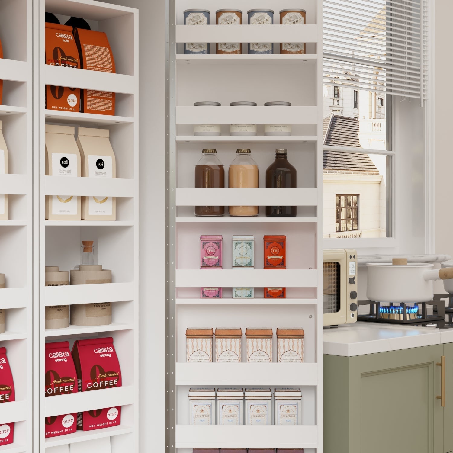 72.2'' Kitchen Pantry