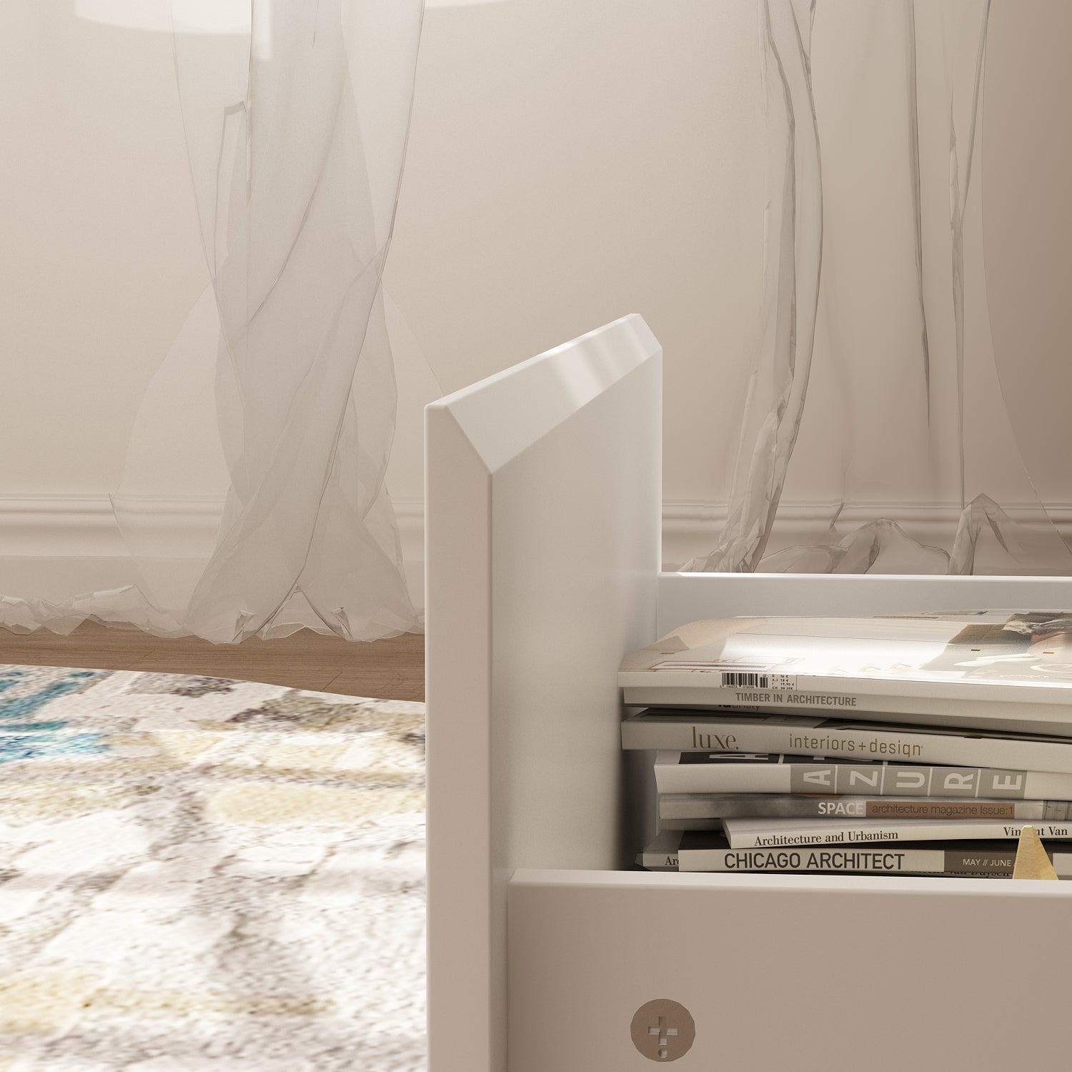 Modern 9-Drawer Double Dresser with Wide Drawers and Metal Handles for Bedroom or Living Room