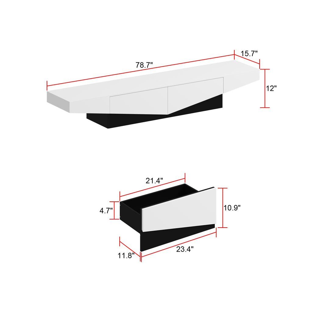 78.7'' Media Console