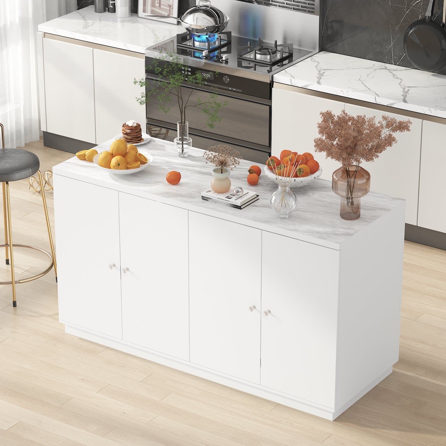 Double Side Kitchen Island