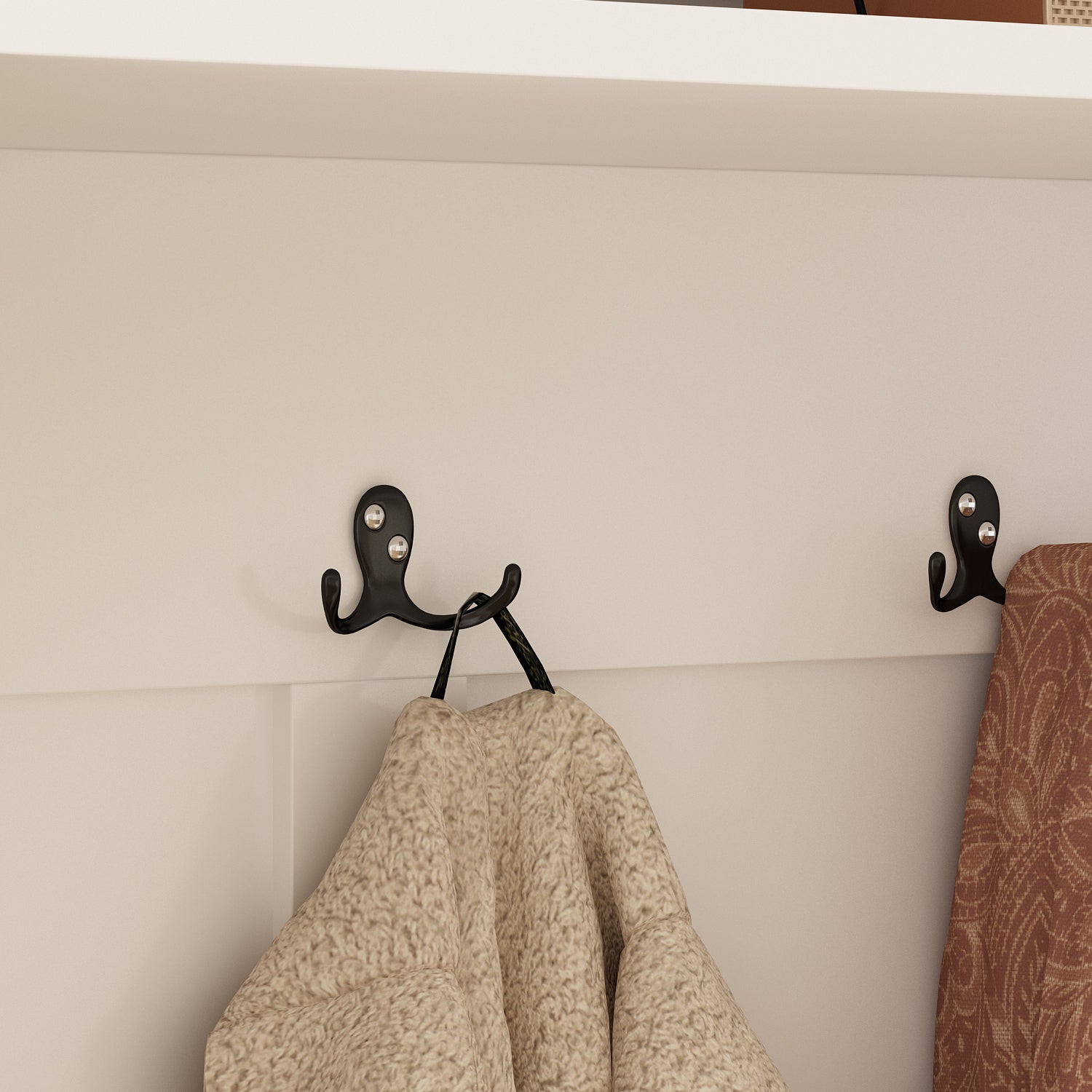 Hall Tree 65.4'' Wide with Bench and Shoe Storage