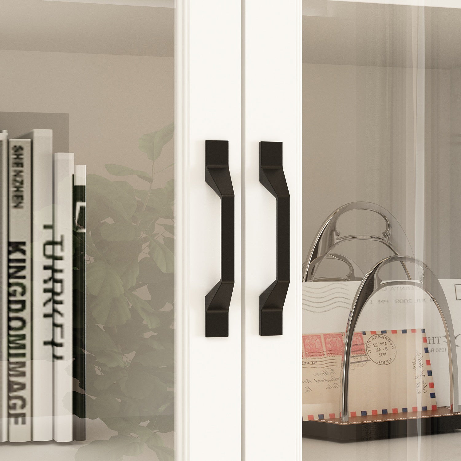 Large Display Cabinet Corner Shelf Storage Organizer Bookshelf in Combination