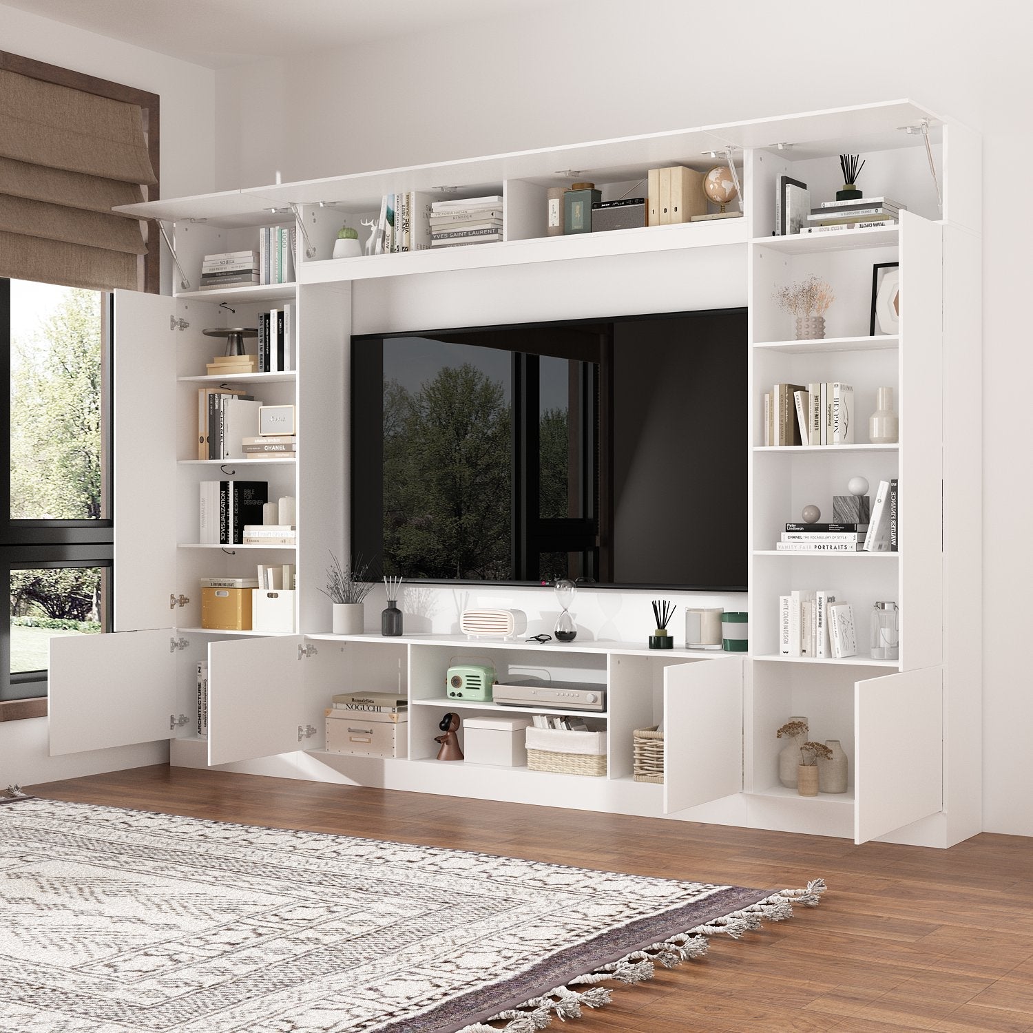 Media Center With Strong Storage