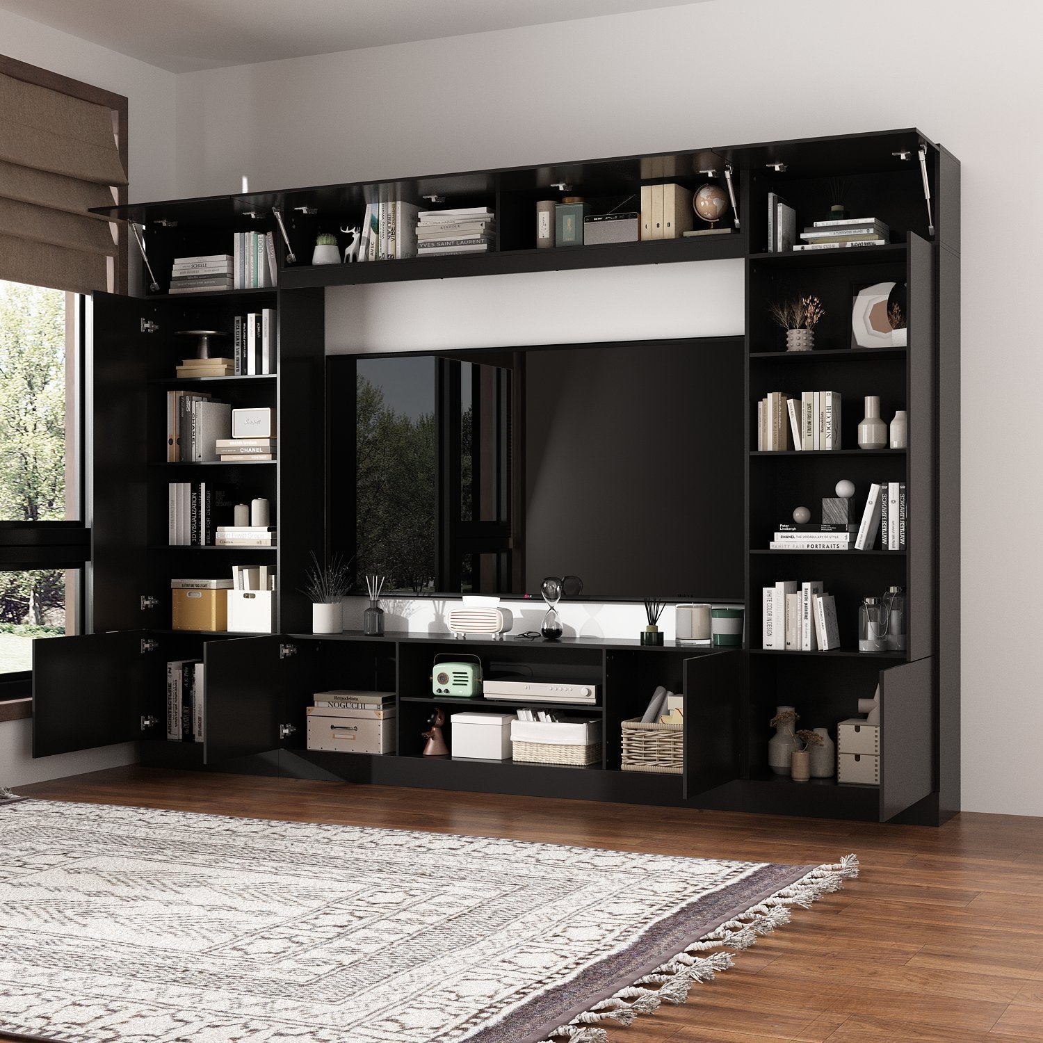 Media Center With Strong Storage