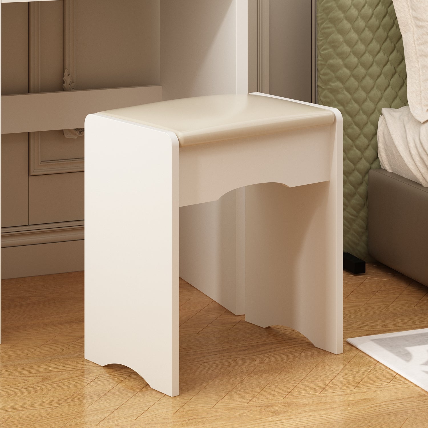 Makeup Vanity Dressing Table Dresser Set with 5 Drawers