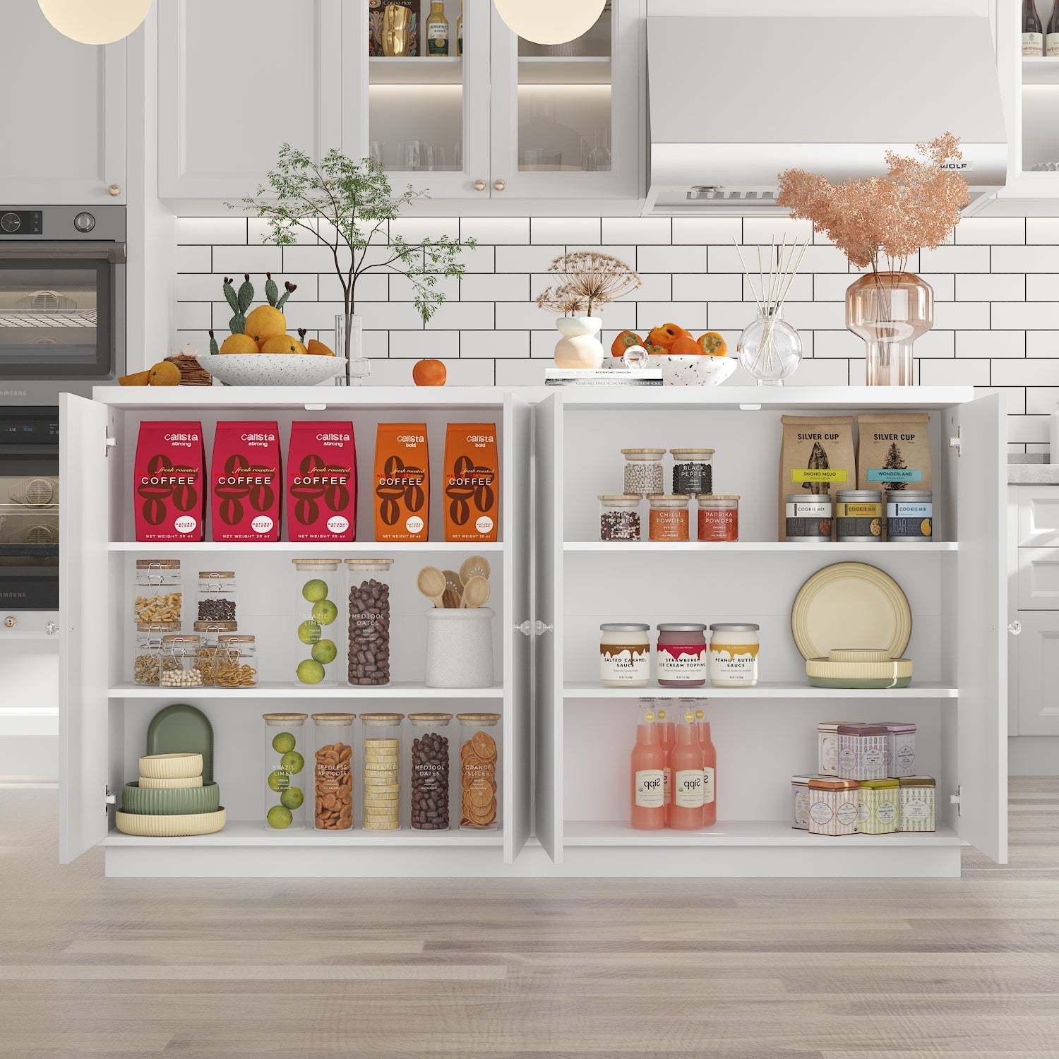 Double Side Kitchen Island