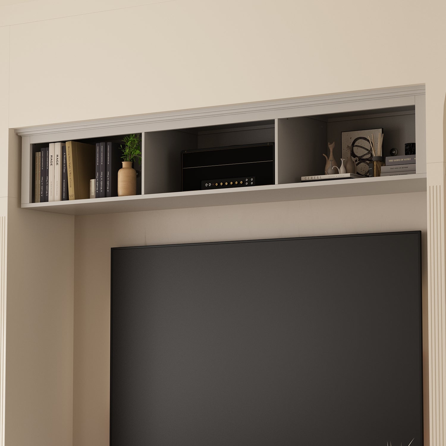 TV Bench Large Entertainment Center