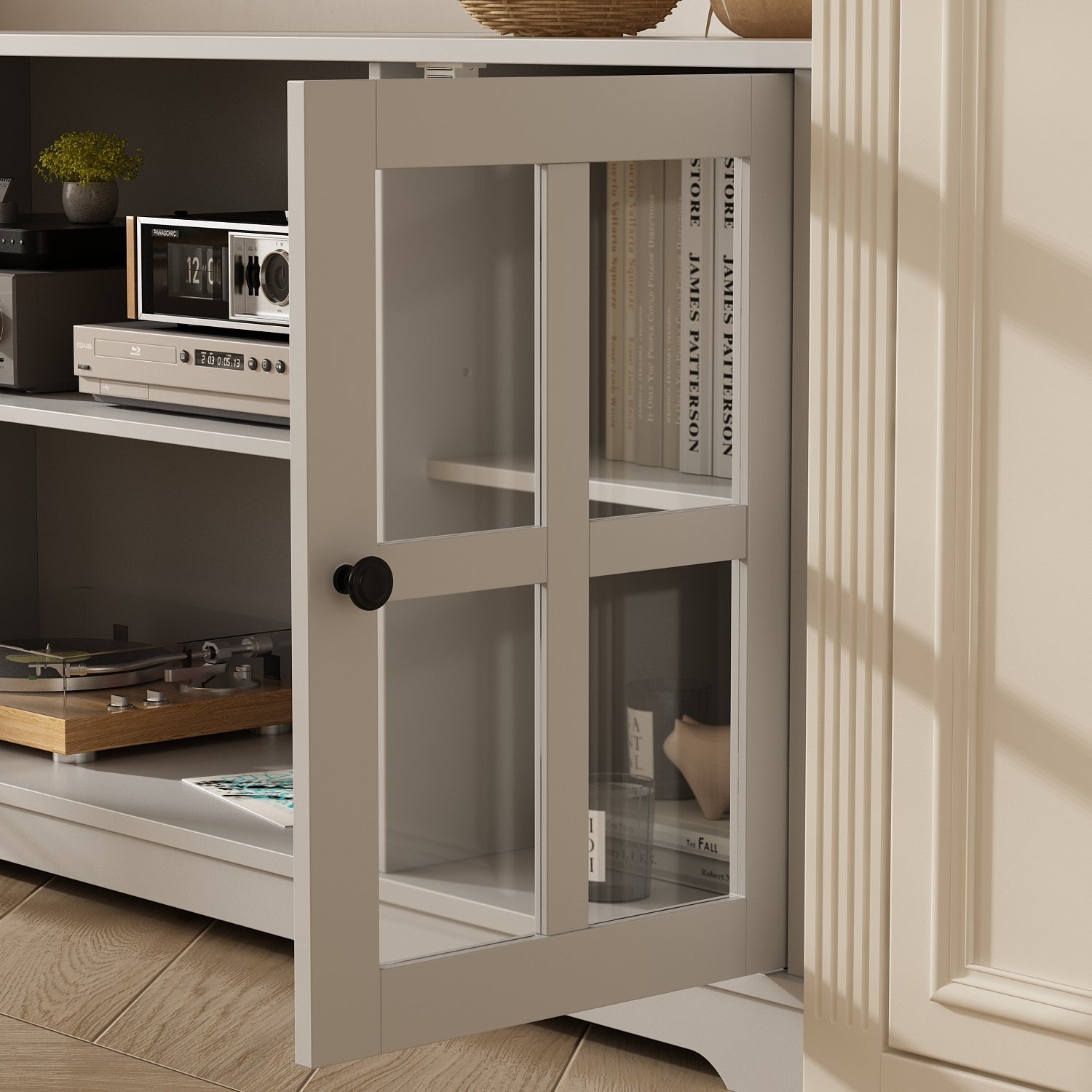 TV Bench Large Entertainment Center