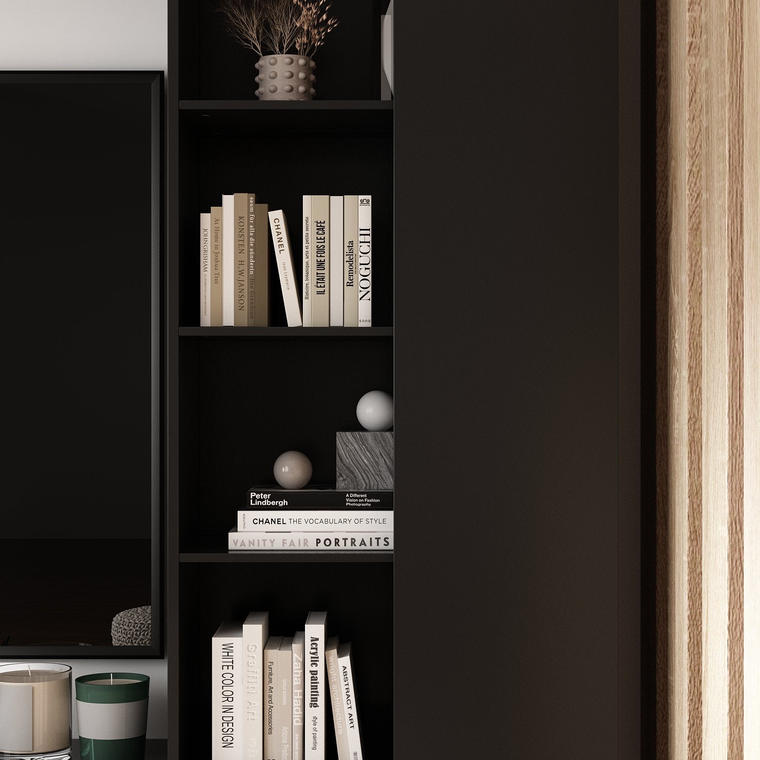 Media Center With Strong Storage