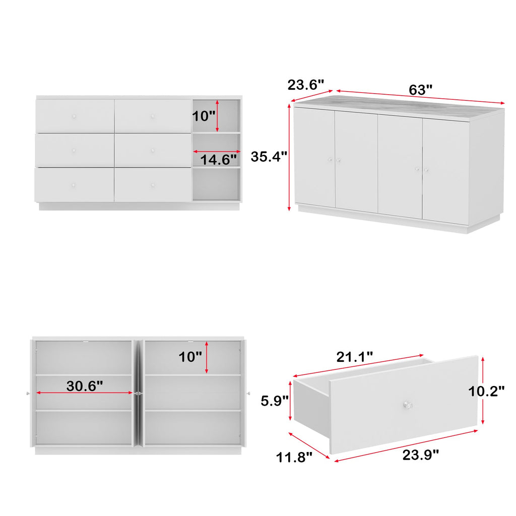 Double Side Kitchen Island
